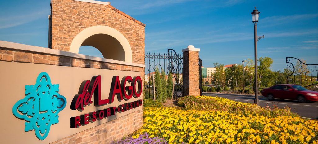 del Lago Resort + Casino Exterior
